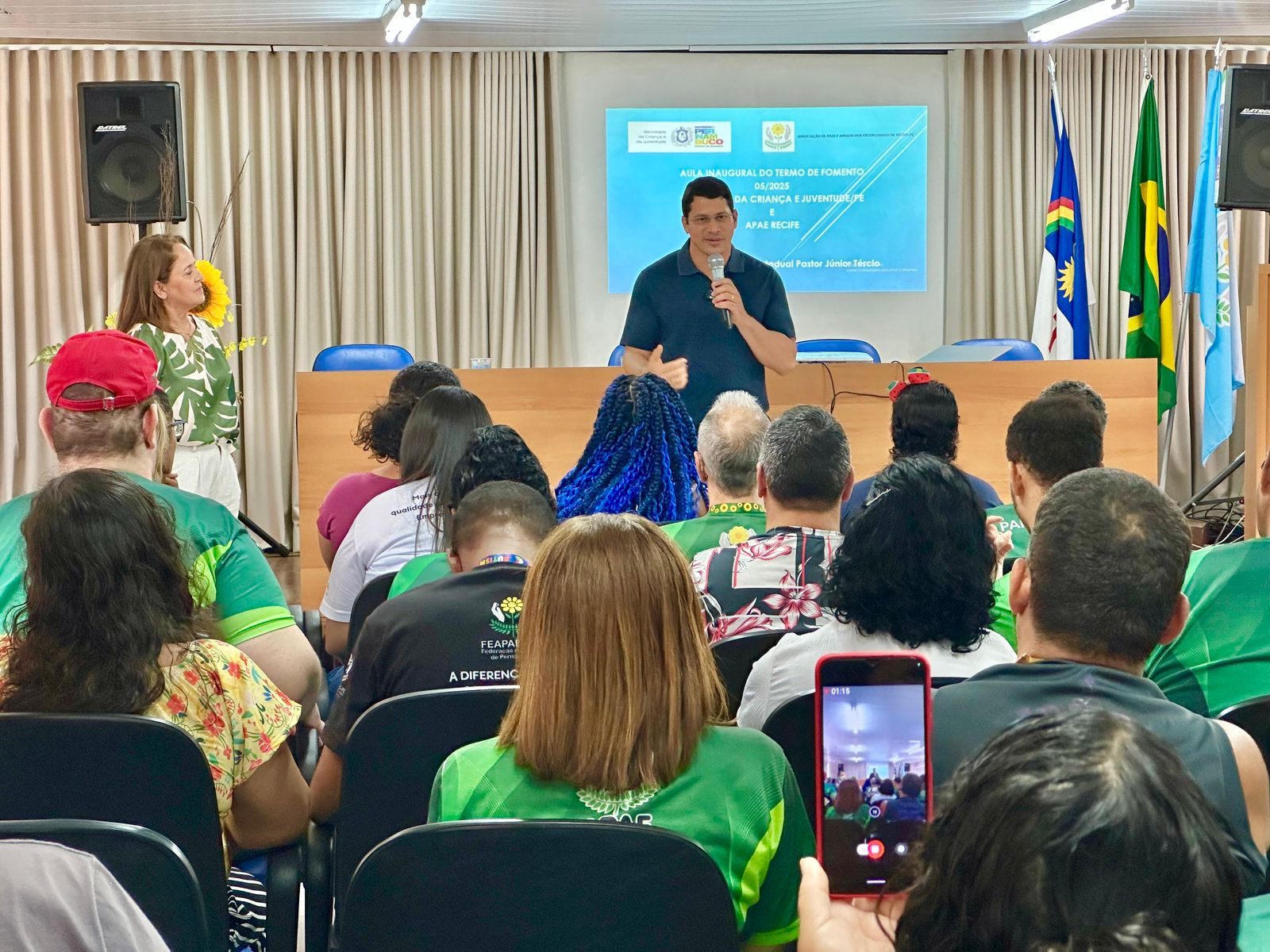 Pastor Júnior Tércio fortalece atuação da Apae com emenda para novas oficinas de inclusão