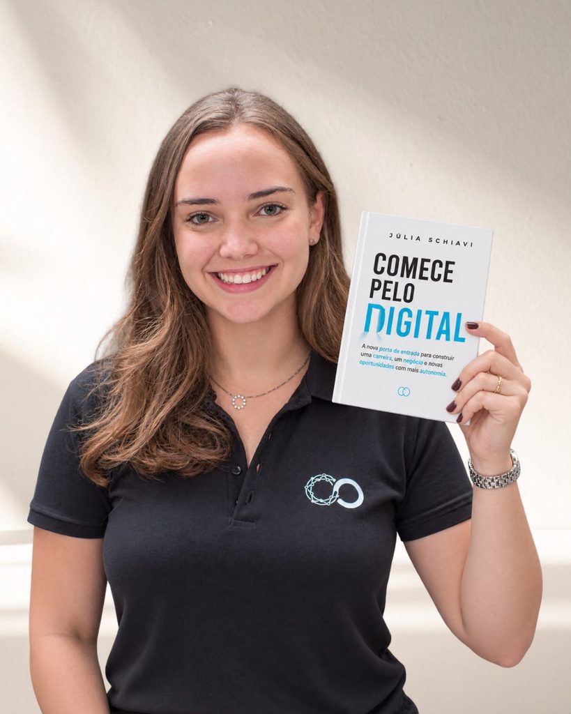 Júlia Schiavi da Mogiana apresenta sua nova obra: “Inicie no Mundo Digital