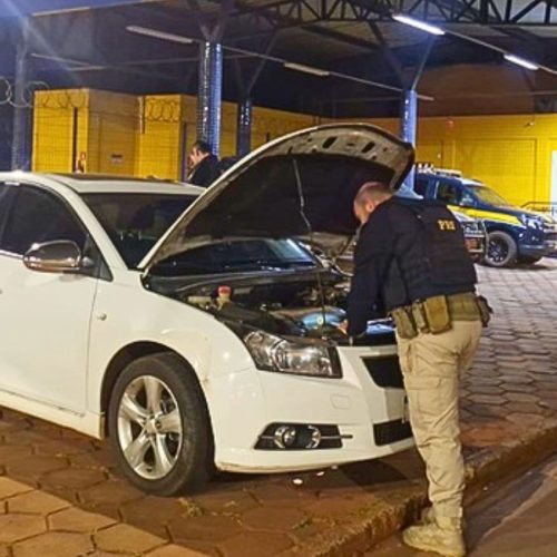 PRF em Nova Lima captura homem e recupera veículo roubado de Belo Horizonte na BR-040