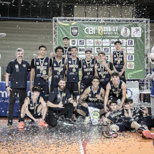 Mogi Basquete leva o troféu da Classificatória B do CBI SUB 17 e se classifica para a etapa final nacional